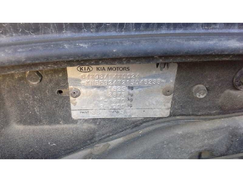 kia shuma ii del año 2001