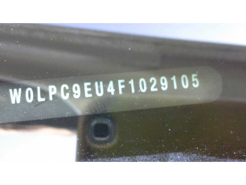 opel zafira tourer del año 2015