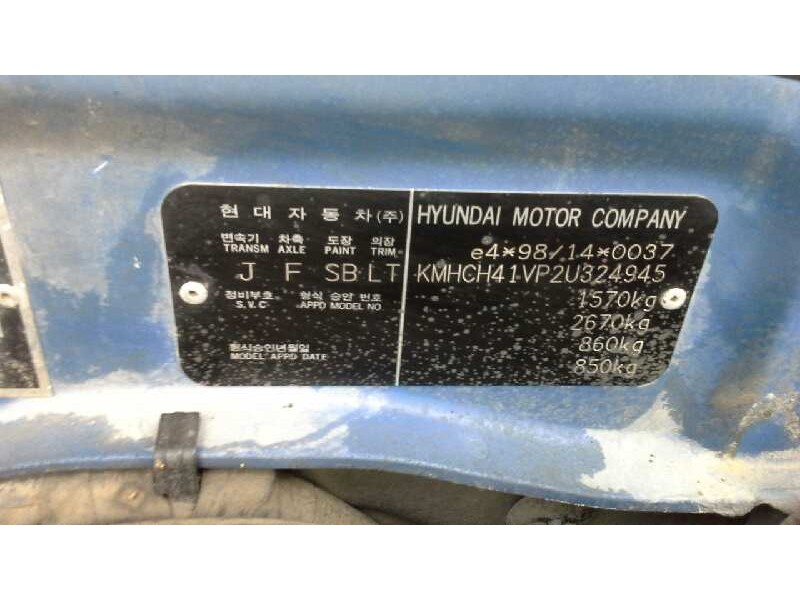 hyundai accent (lc) del año 2002