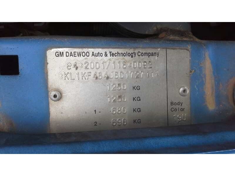 chevrolet matiz del año 2006