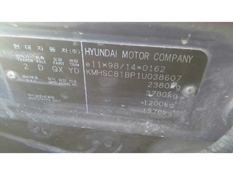 hyundai santa fe (sm) del año 2001