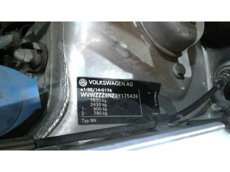volkswagen polo (9n1) del año 2003