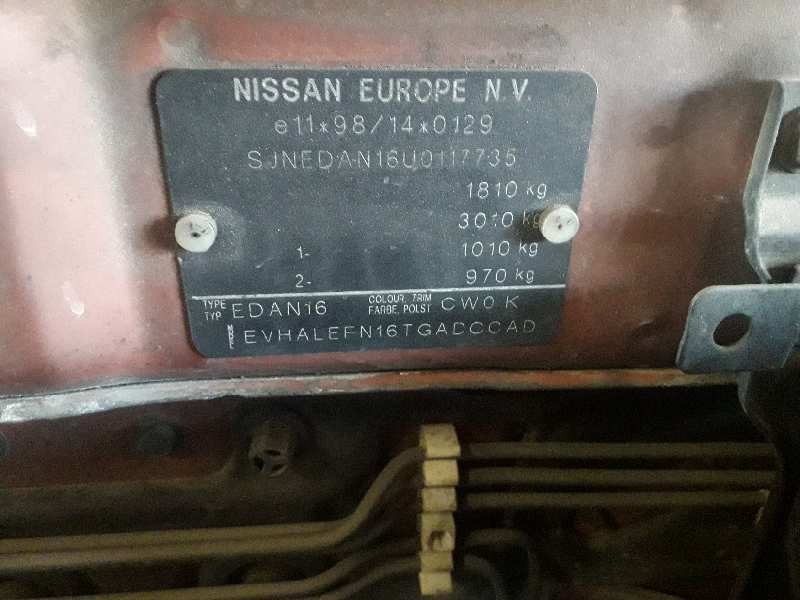 nissan almera (n16/e) del año 2000