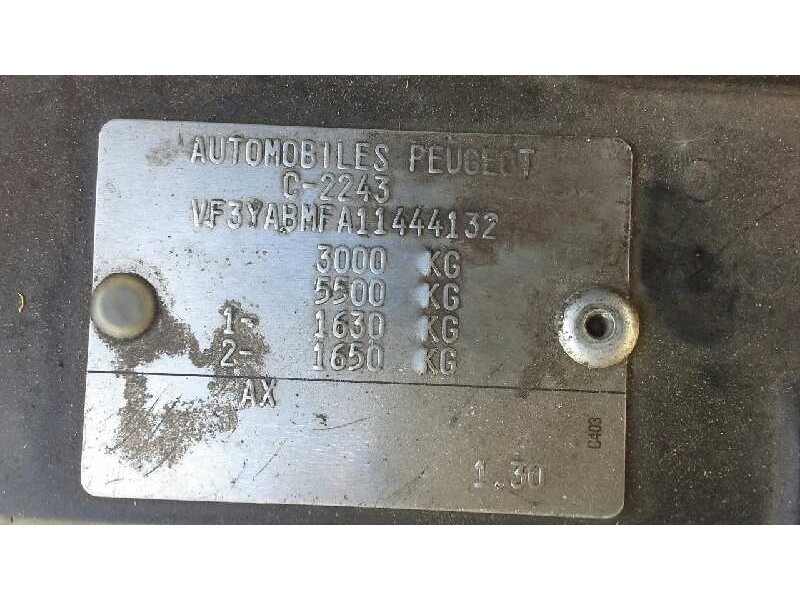 peugeot boxer caja cerrada techo elevado (bat.3450)(333/335)(2007=> del año 2008