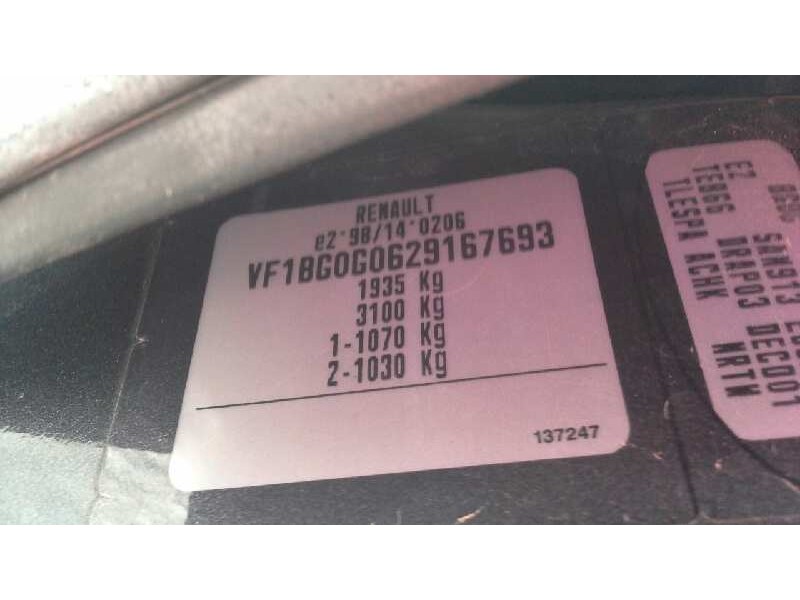 renault laguna ii (bg0) del año 2003