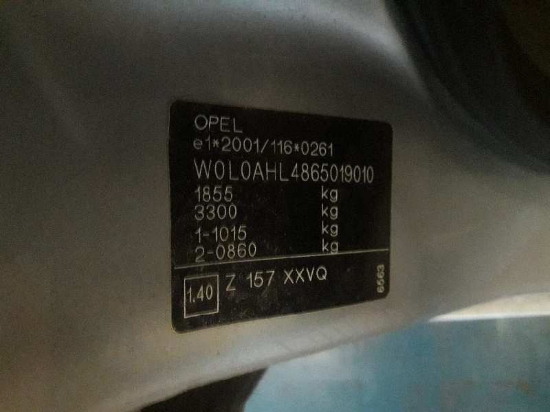 opel astra h berlina del año 2005