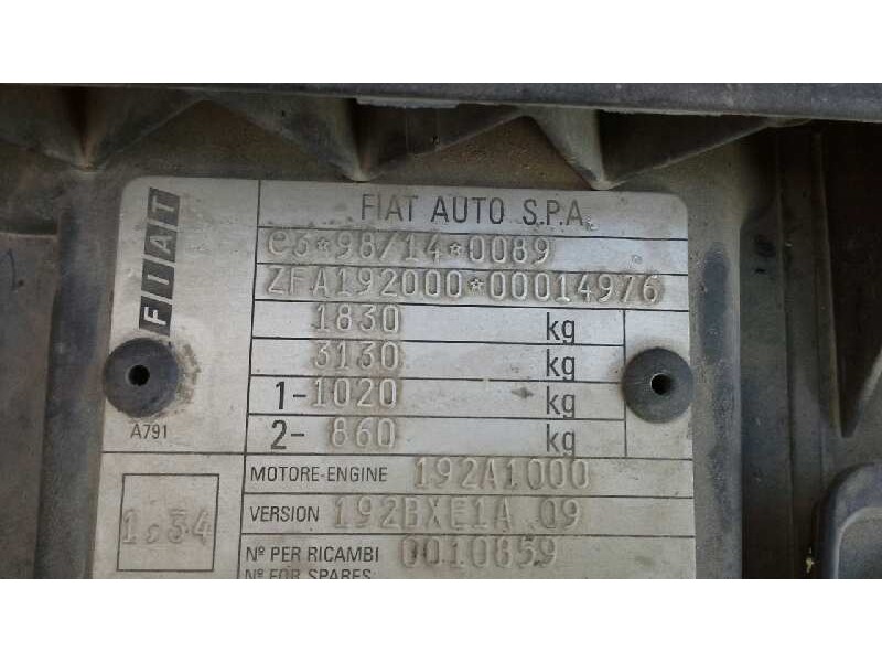 fiat stilo (192) del año 2002