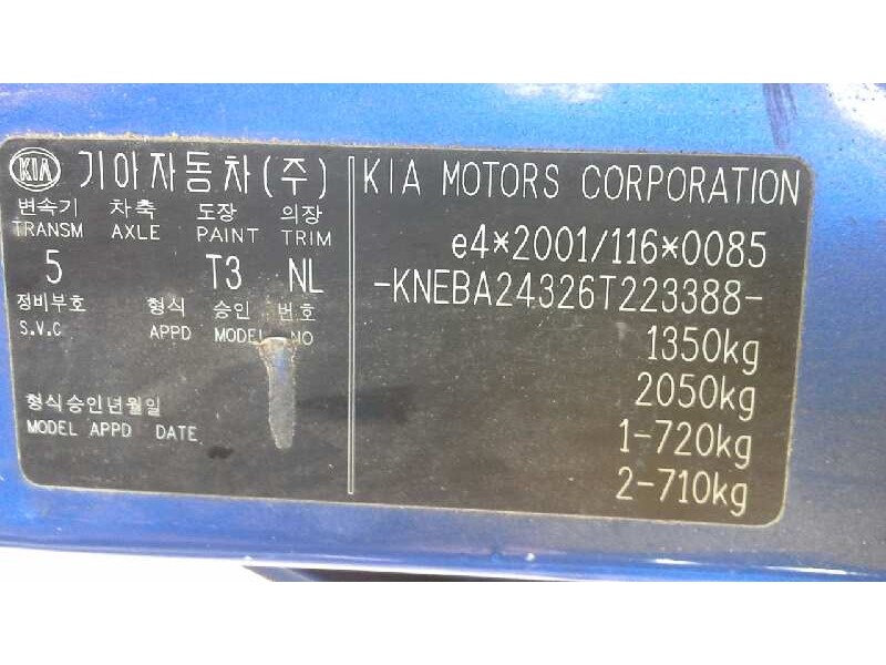 kia picanto del año 2006