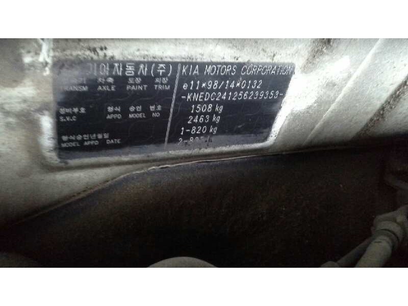 kia rio del año 2005