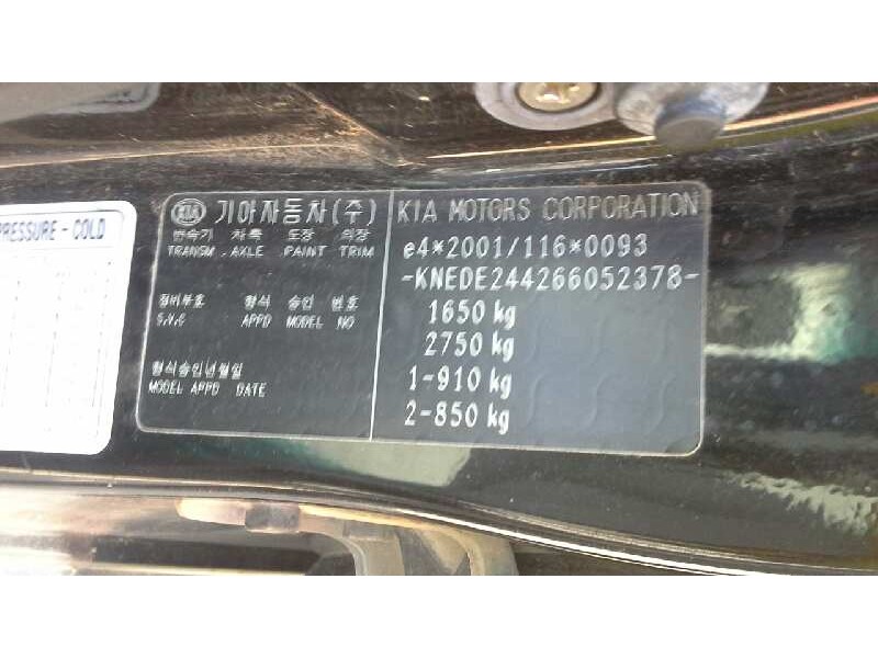 kia rio del año 2005