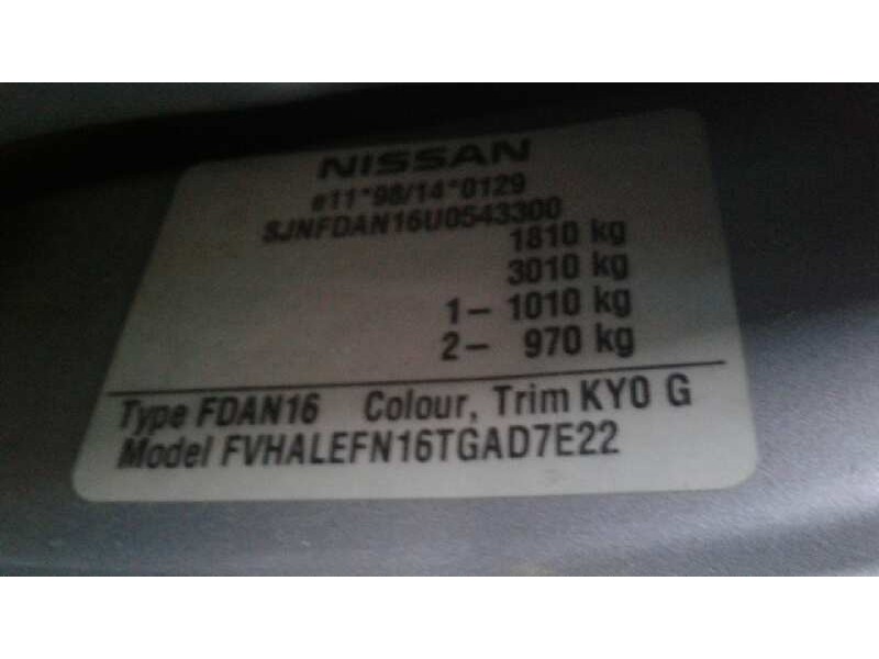 nissan almera (n16/e) del año 2005