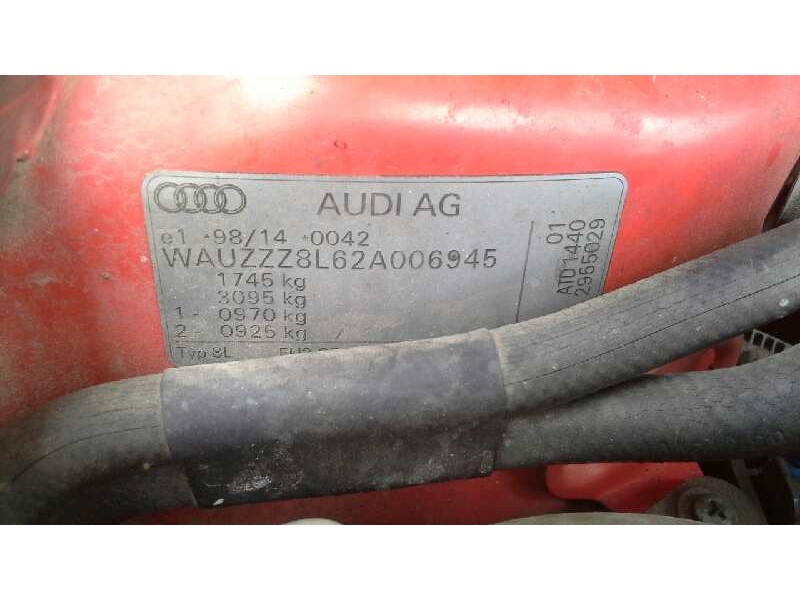 audi a3 (8l) del año 2001
