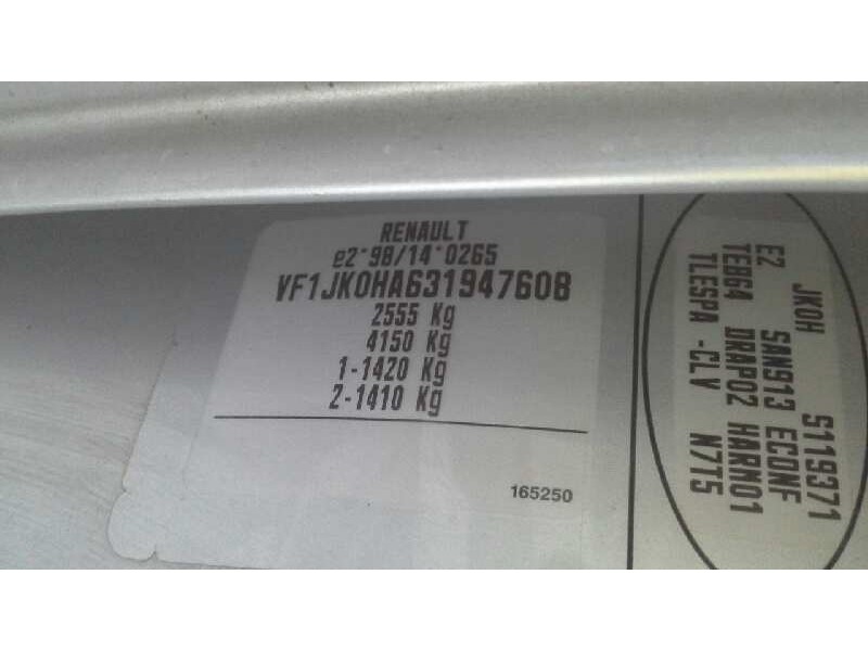 renault espace iv (jk0) del año 2004