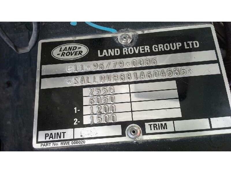 land rover defender (ld) del año 2000