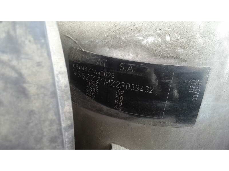 seat toledo (1m2) del año 2001