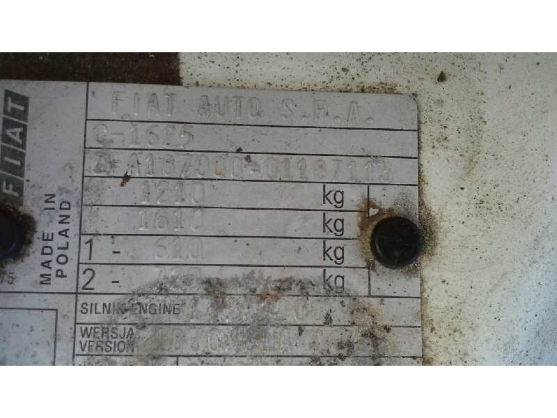 fiat seicento (187) del año 2005