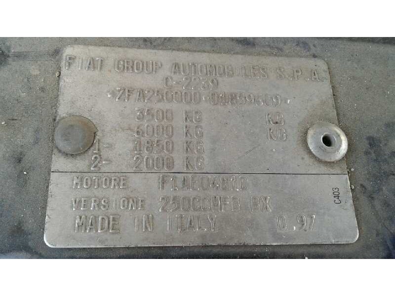 fiat ducato caja cerrada 35 (06.2006 =>) del año 2011