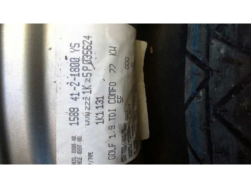 volkswagen golf v berlina (1k1) del año 2004