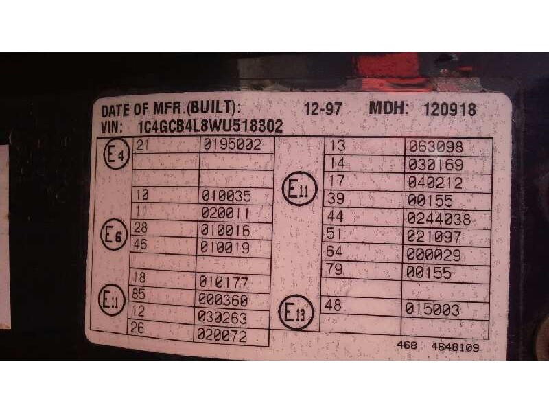 chrysler voyager (gs) del año 1998