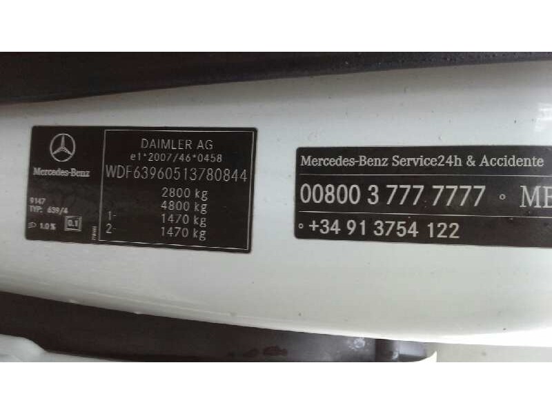 mercedes-benz vito kasten (639) del año 2012