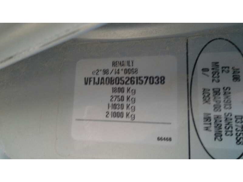 renault scenic (ja..) del año 2002