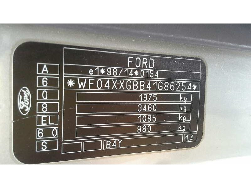 ford mondeo berlina (ge) del año 2002