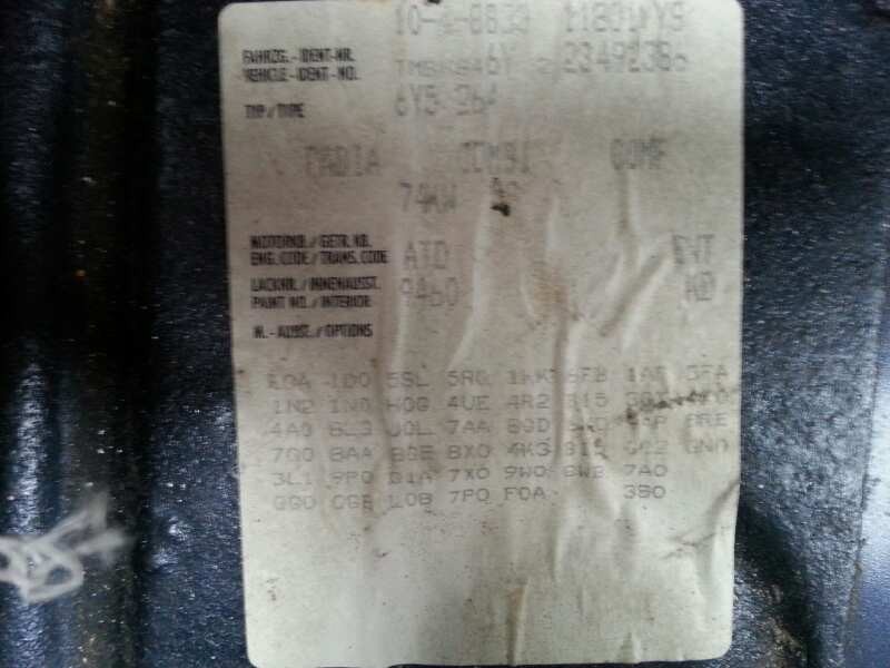 skoda fabia familiar (6y5) del año 2002