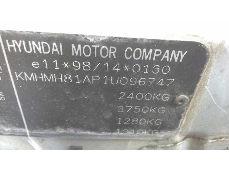 hyundai trajet (fo) del año 2002