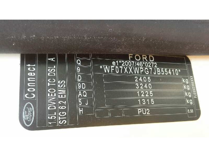 ford transit connect del año 2018