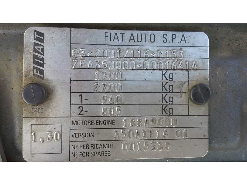 fiat idea (135) del año 2004