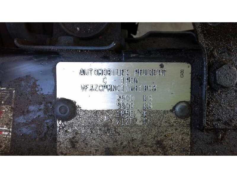 peugeot boxer caja cerr. techo sobreelevado(rs3700)(330/350)(´02) del año 2006