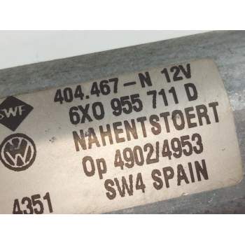 Recambio de motor limpia trasero para volkswagen polo berlina (6n1) 1.4 referencia OEM IAM 6X0955711D  