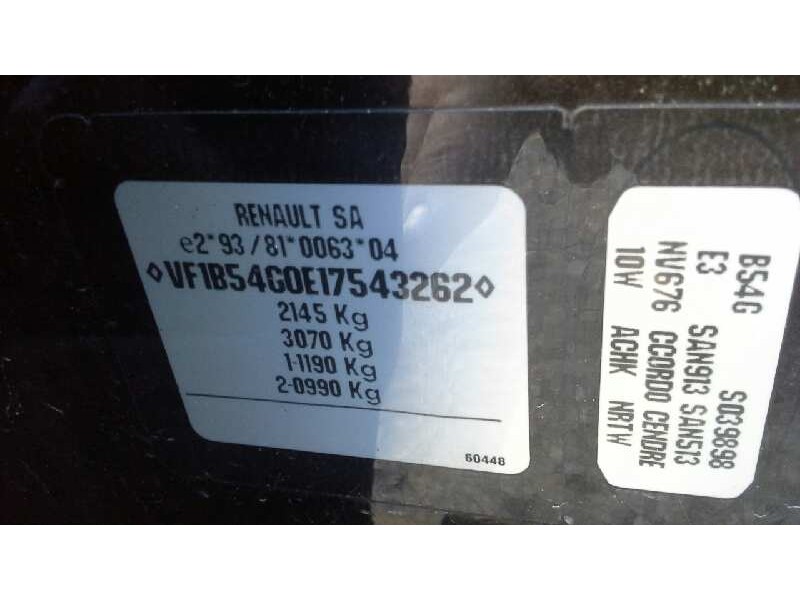 renault safrane (b54) del año 1998