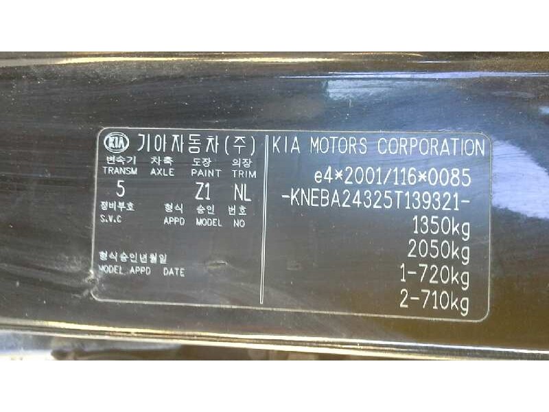 kia picanto del año 2005