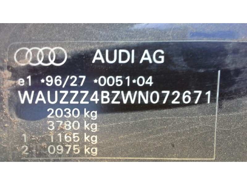 audi a6 berlina (4b2) del año 1998