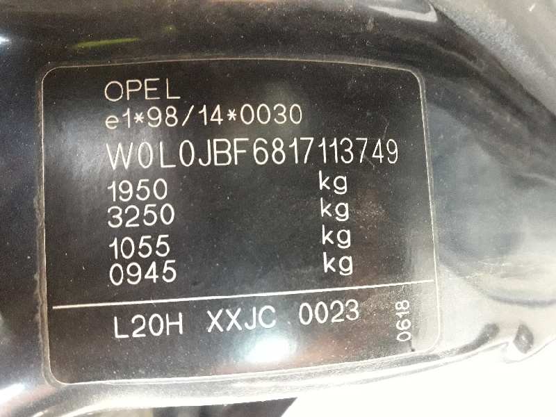 opel vectra b berlina del año 2002