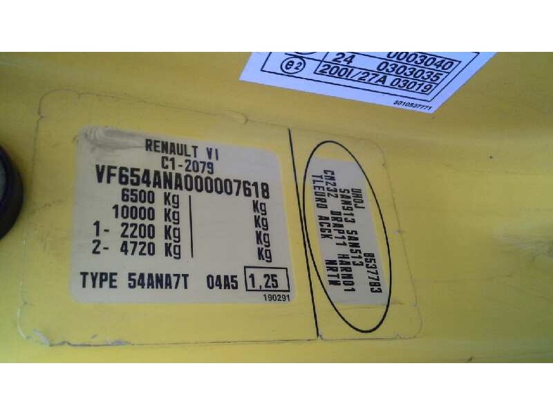 renault mascott del año 2005