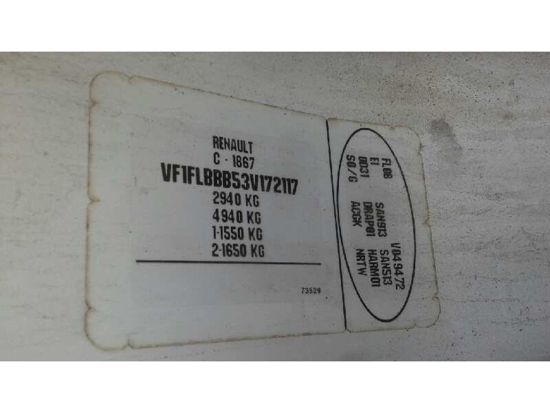 renault trafic caja cerrada (ab 4.01) del año 2003