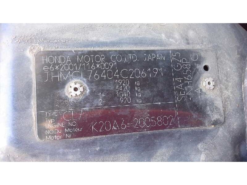 honda accord berlina (cl/cn) del año 2004