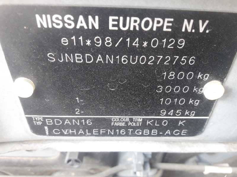 nissan almera (n16/e) del año 2002