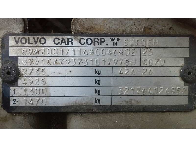 volvo xc90 del año 2003