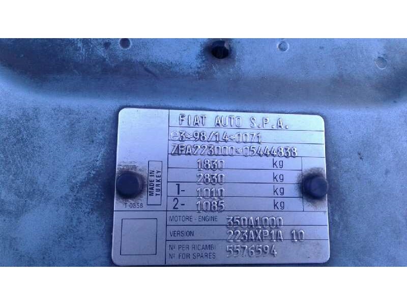 fiat doblo (119) del año 2006