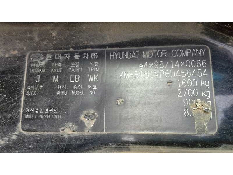 hyundai getz (tb) del año 2006