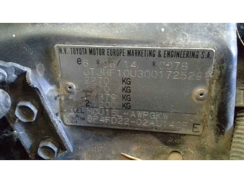 lexus rx300 (mcu15) del año 2002