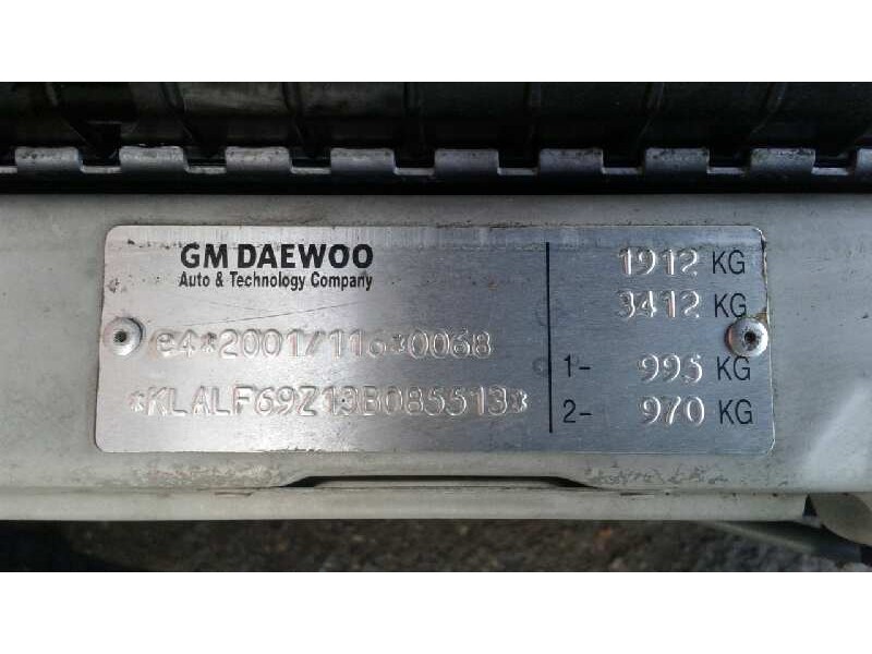 daewoo evanda del año 2003