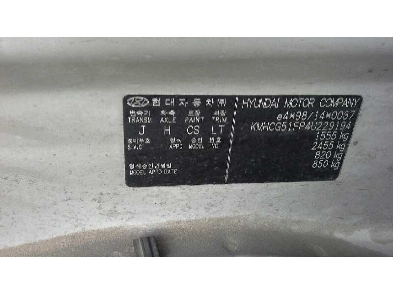 hyundai accent (lc) del año 2004