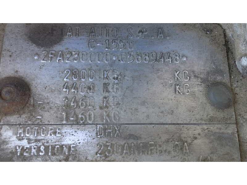 fiat ducato caja cerrada (desde 03.94) del año 2000