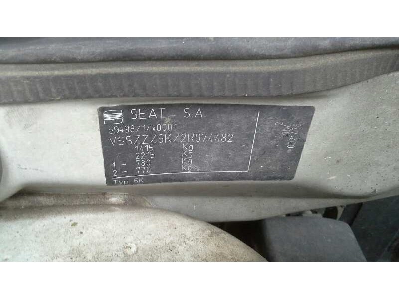 seat ibiza (6k1) del año 2001