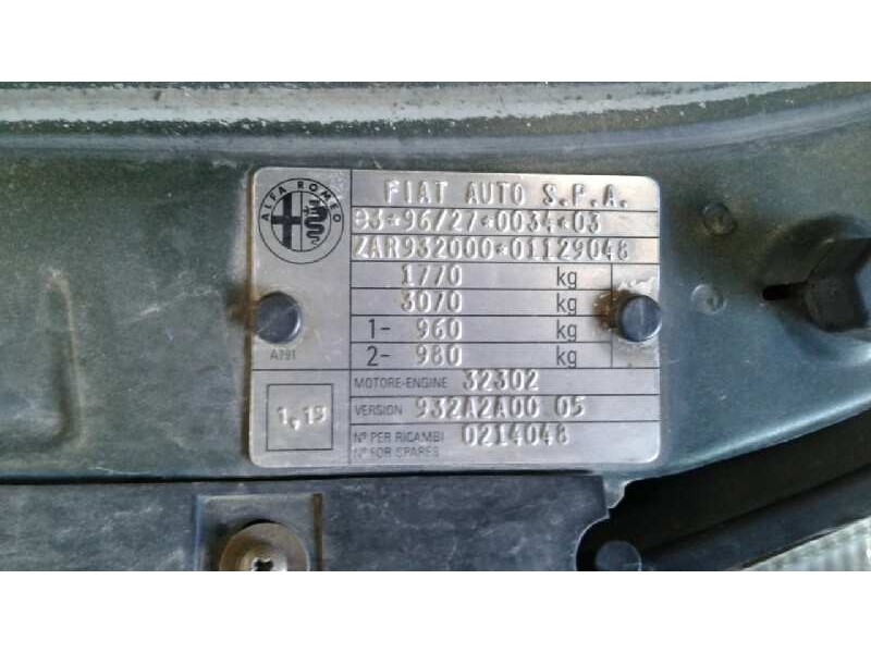 alfa romeo 156 (116) del año 2000