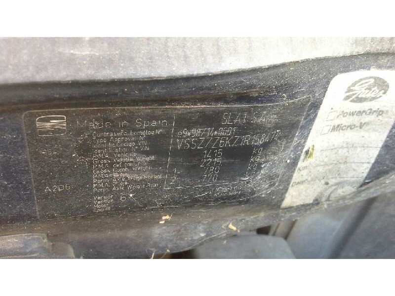 seat ibiza (6k1) del año 2001